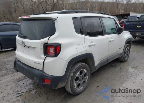 2016 Jeep Renegade Sport from USA, damaged, VIN ZACCJBAT9GPE27681